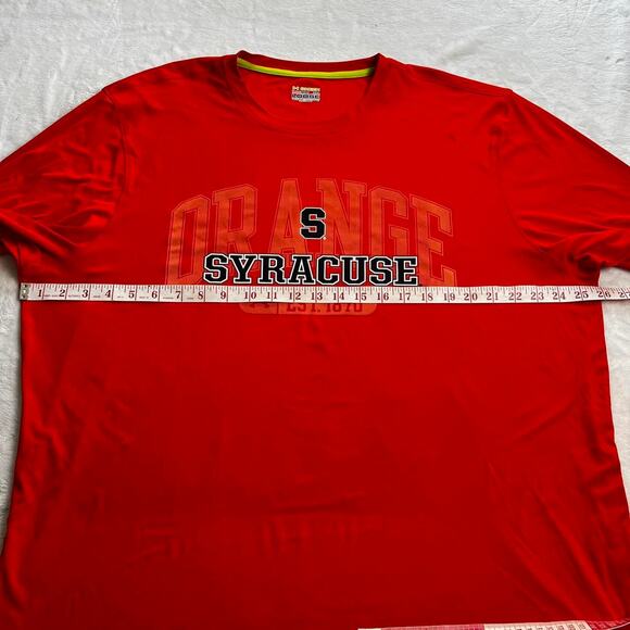 Under Armour heatgear loose fit Syracuse Orange T-shirt size Men’s XXL - Picture 3 of 8